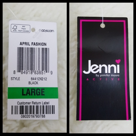 Jenni WILD Graphic Burnout Tank Top Sz Large - Picture 8 of 8